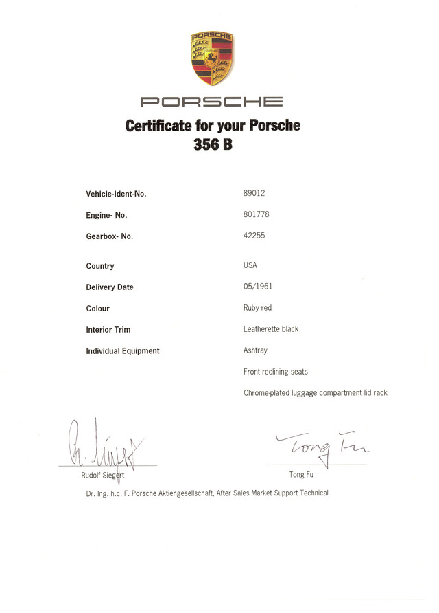                         2010   02   06  certificate porsche
            